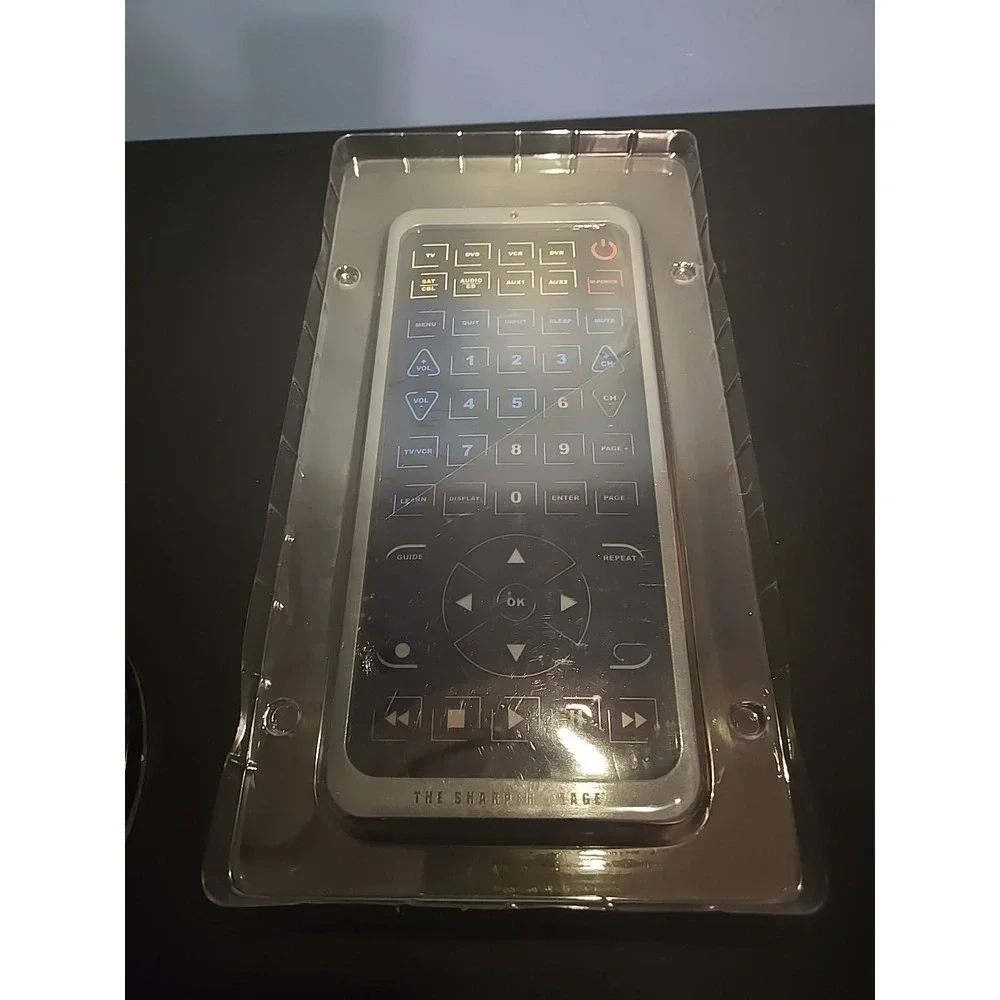 Jumbo Remote With Luminescent Touch Pad NEW‎ IN BOX Sharper Image Universal